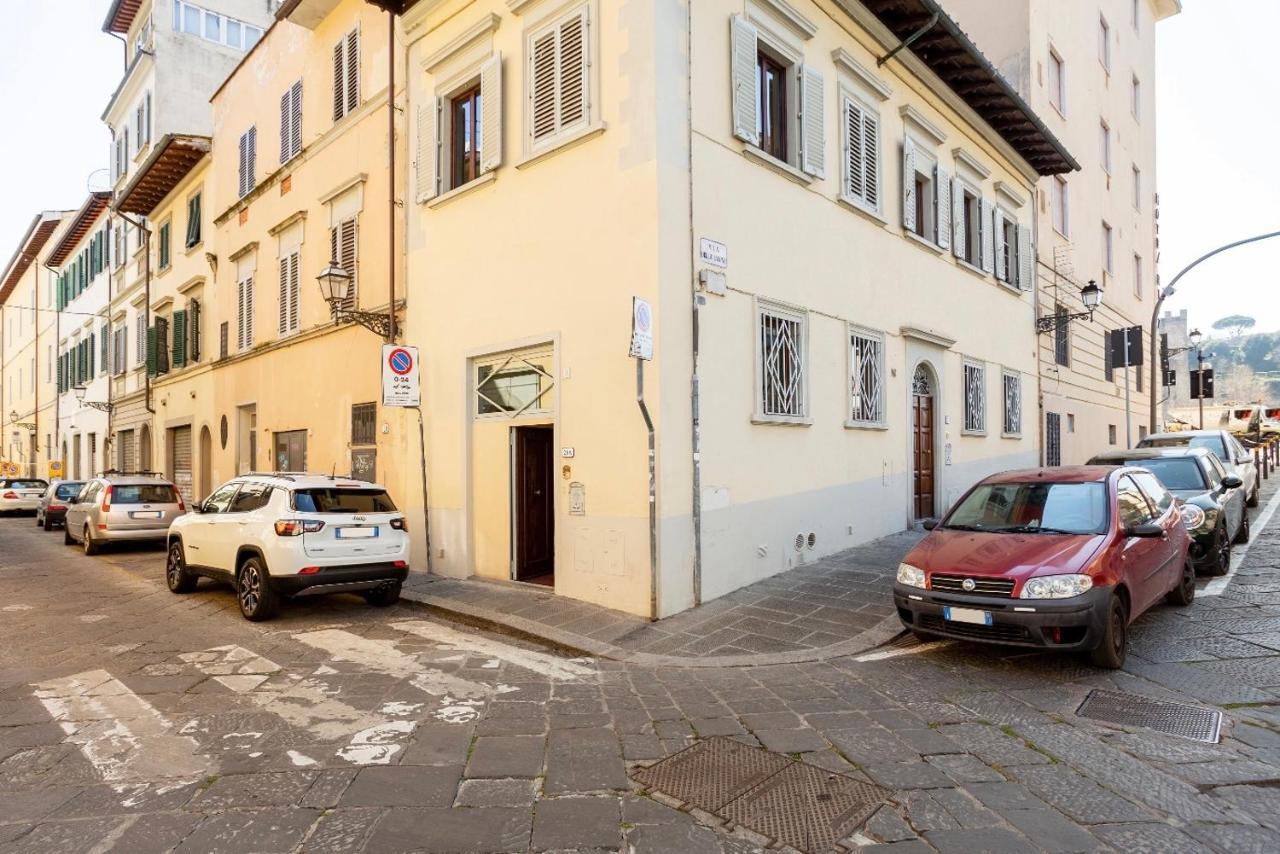Cozy Classic Italian House Near Santa Croce, On The Lungarno Apartment Florence Exterior photo
